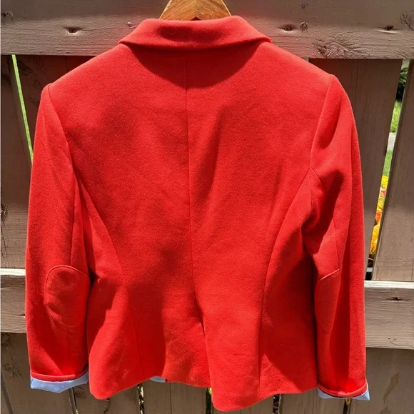 💜HOST PICK💜 Preppy Tommy Hilfiger Blazer Sz 8 - EUC - Picture 9 of 14